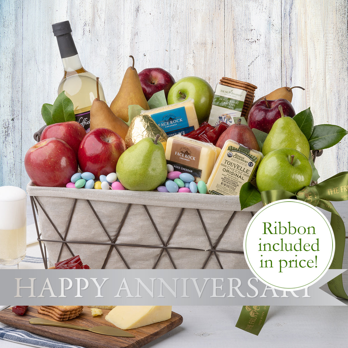 Happy Anniversary Gift Basket